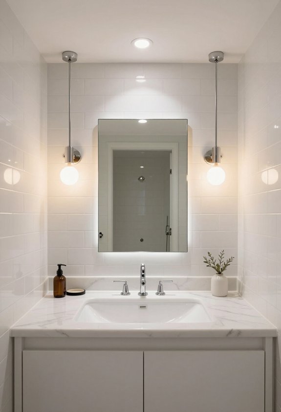 brighten your bathroom lighting