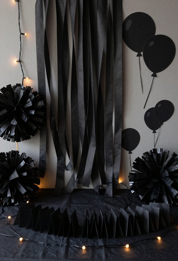 budget black decor ideas