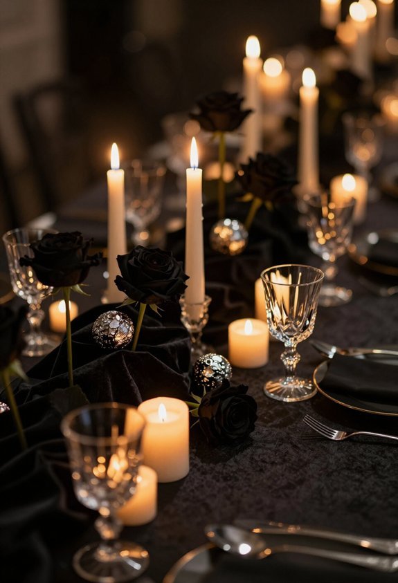 candlelit drama and intimacy