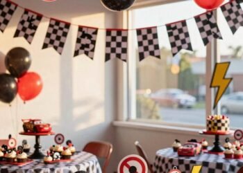 car themed birthday decorations ideas