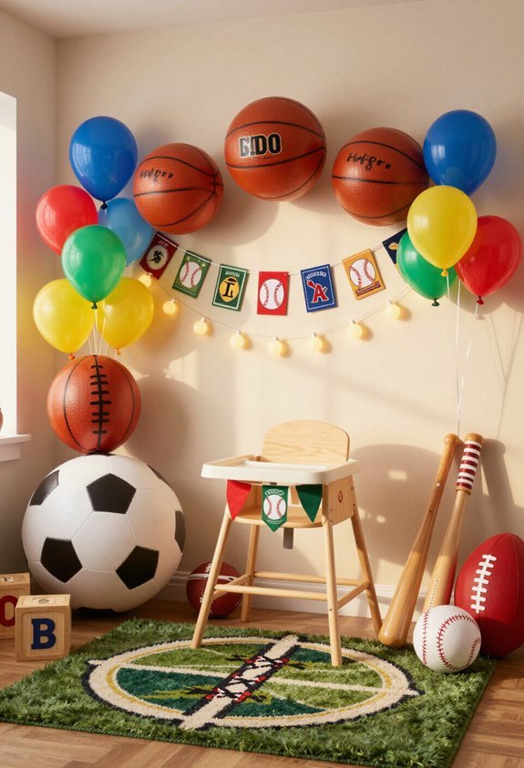 championship themed birthday celebration