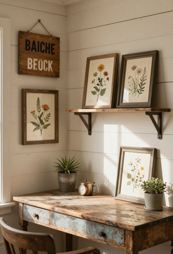 charming botanical wall decor