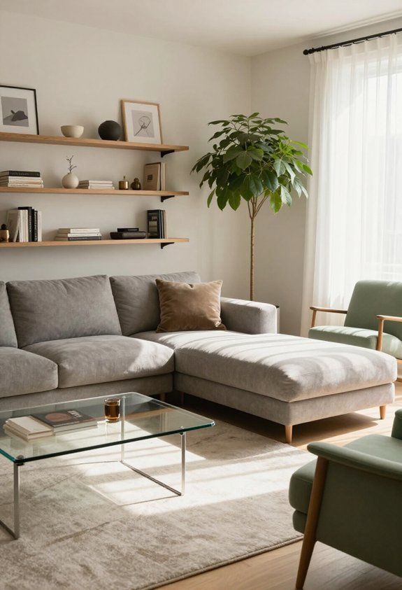 choose appropriately sized furniture