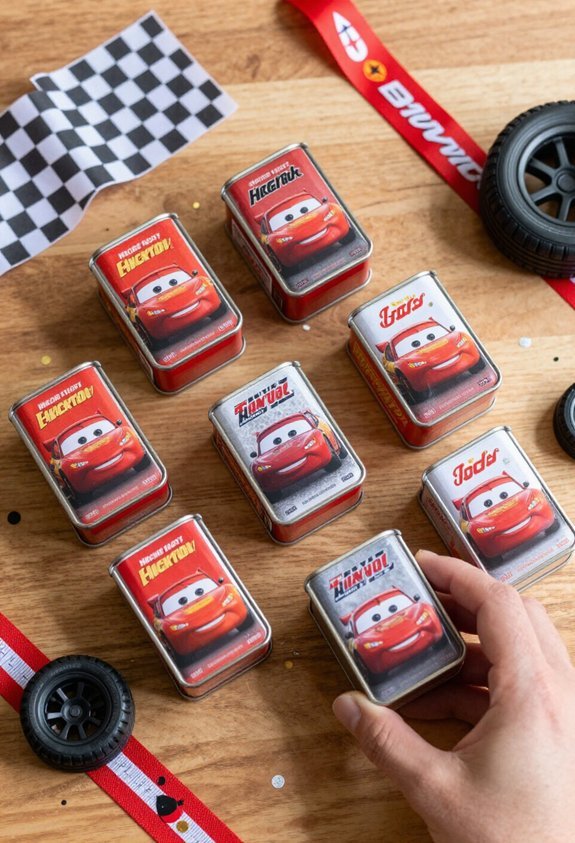 clever diy oil can favors