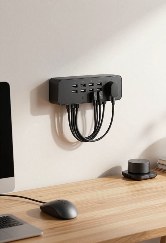 clutter free charging solution