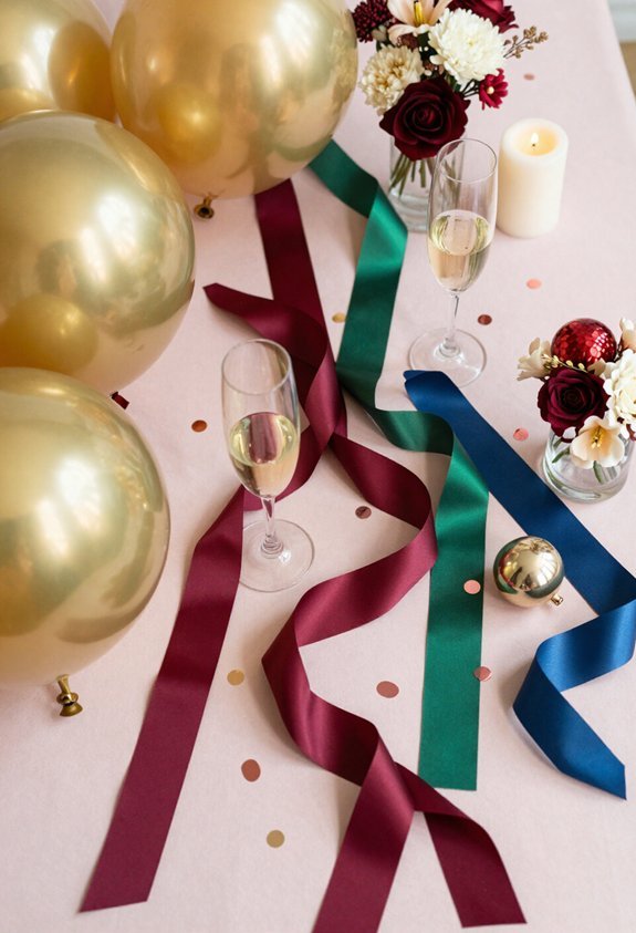 colorful decorations for celebration