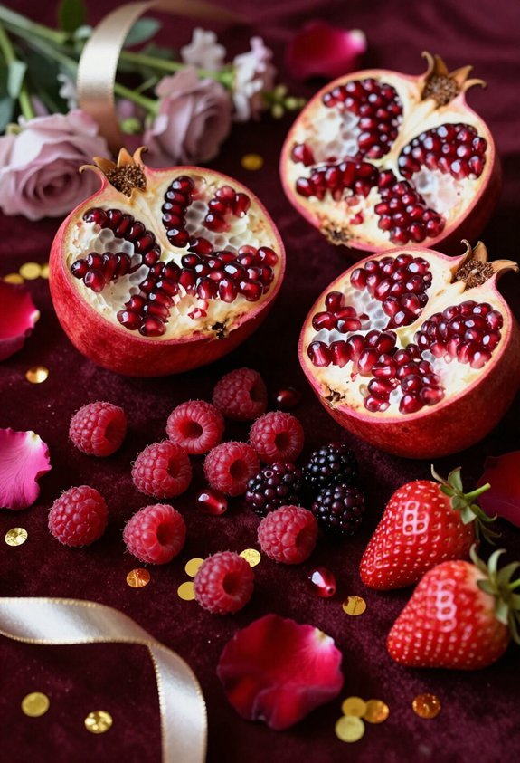 colorful edible party arrangements
