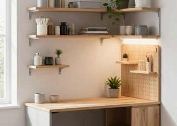 compact workspace decoration ideas