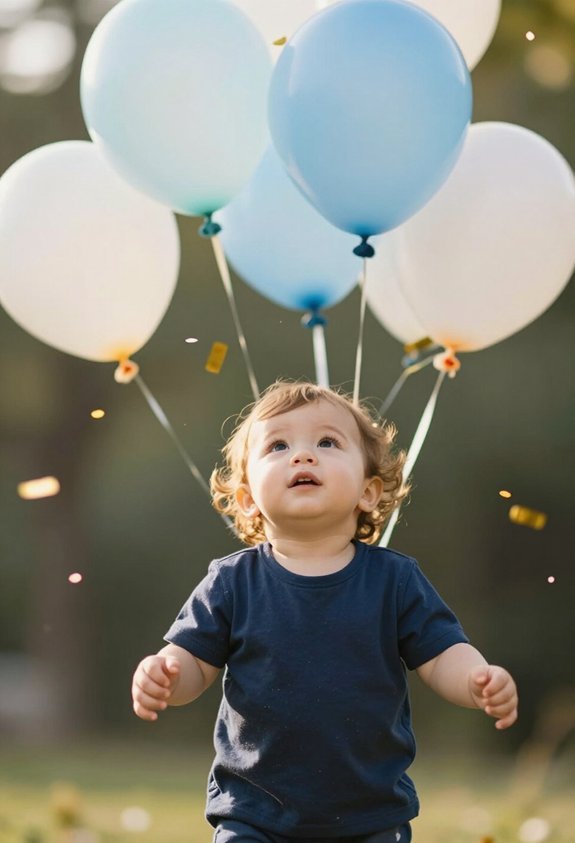 confetti balloon photo chaos