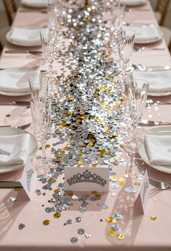 confetti placement for impact