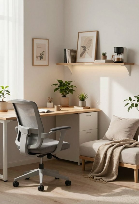 cozy break area design