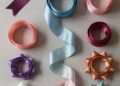 creative ribbon birthday decor