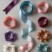 creative ribbon birthday decor