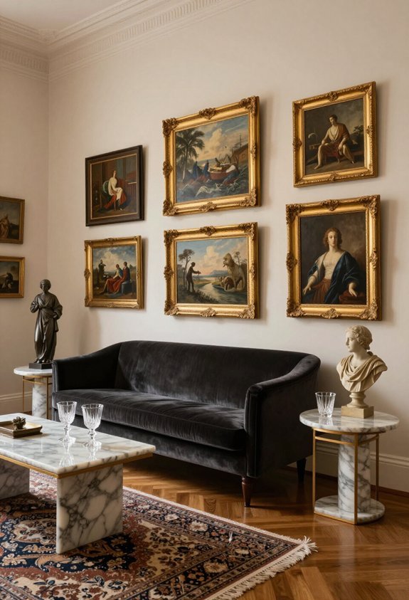 curated gallery wall art