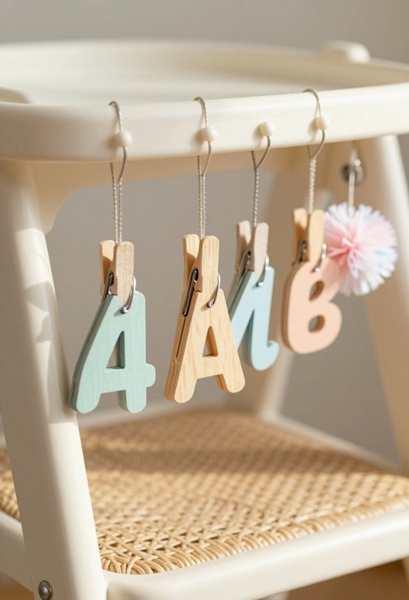 customizable birthday chair decor