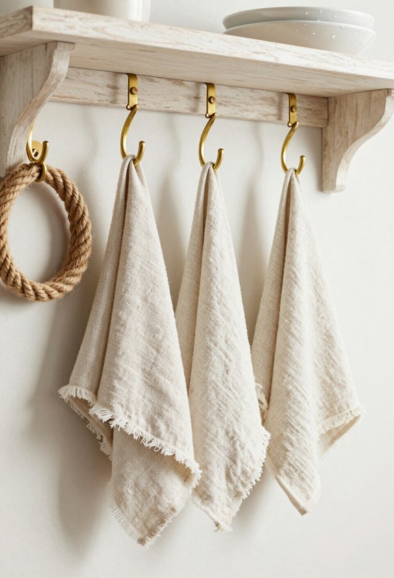decorative hooks for wet items