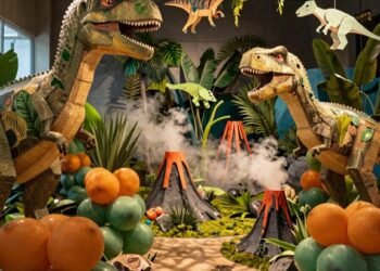 dinosaur themed birthday decorations ideas