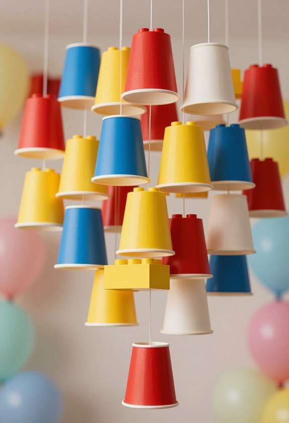 diy hanging lego decorations