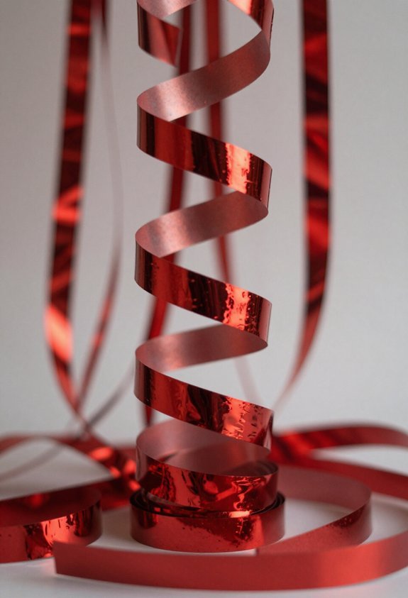 easy festive ribbon decor