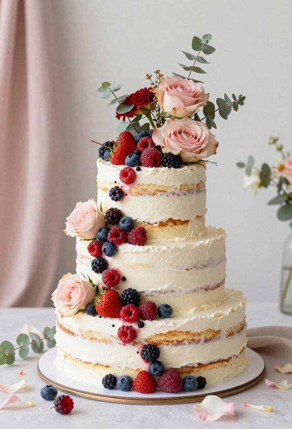 edible floral fruit decoration