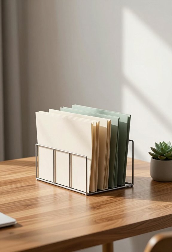 efficient desk organization solution