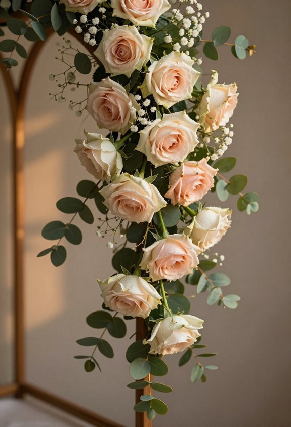 elegant floral garlands delight