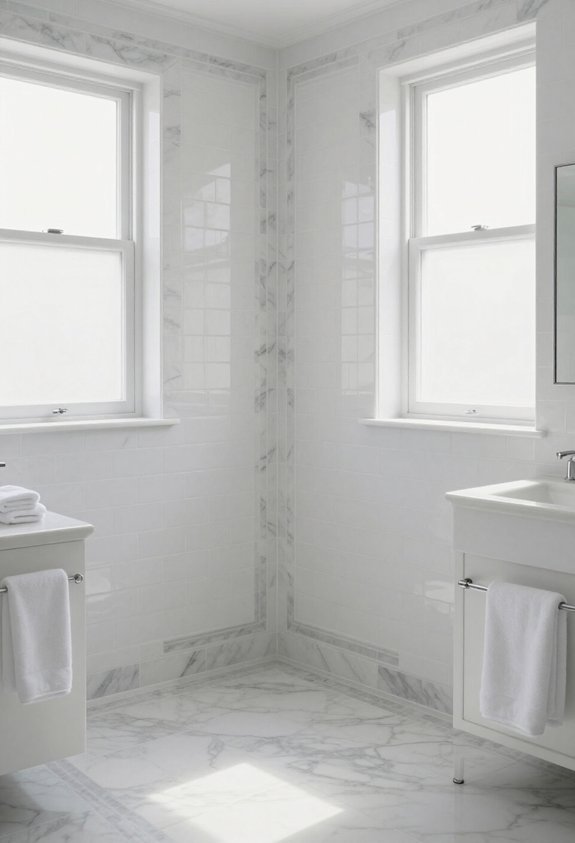 elegant marble tile borders