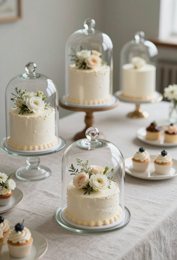 elegant protection for cakes