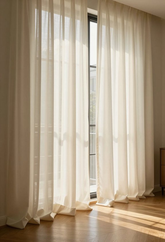 elegant silk curtain luxury