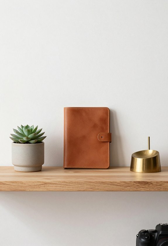 embrace intentional shelf minimalism