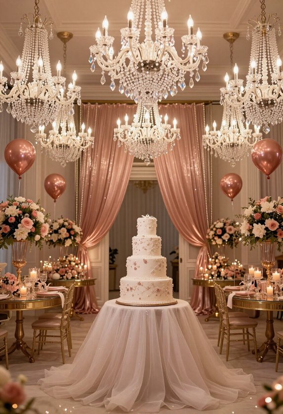 enchanting crystal chandelier magic
