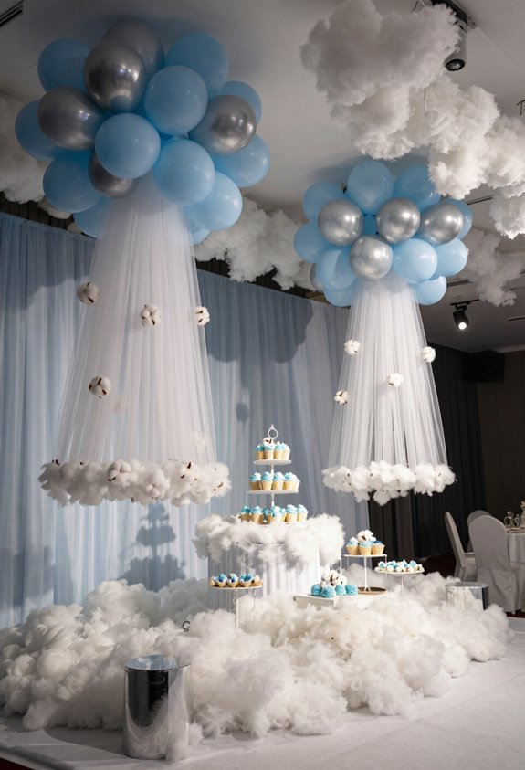 fluffy winter decoration magic