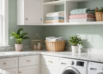 fresh laundry room inspiration