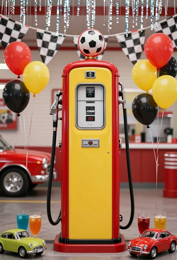 fuel pump drink sign