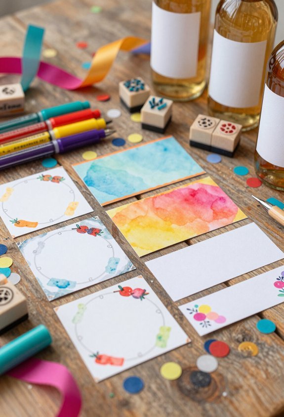 funny themed drink labels