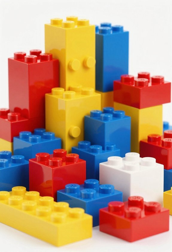 giant lego cutouts delightfully interactive