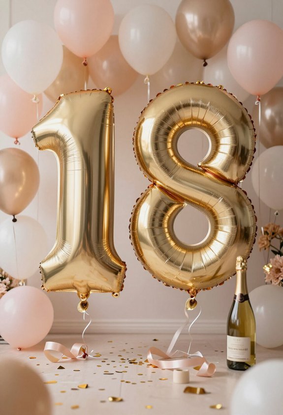 giant numbers and letters