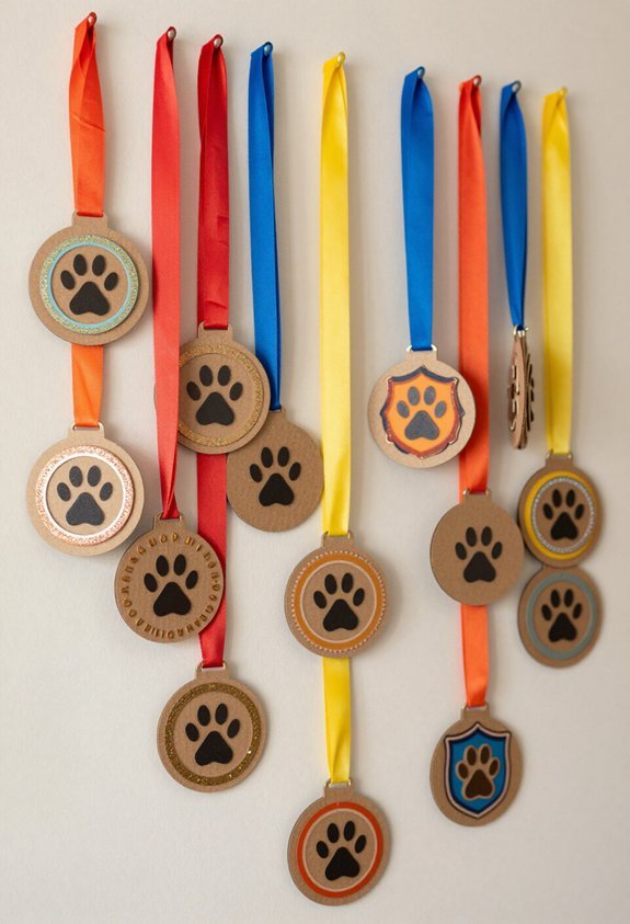 hero wall badge display