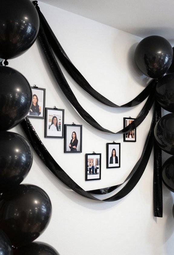 interactive photo memory wall