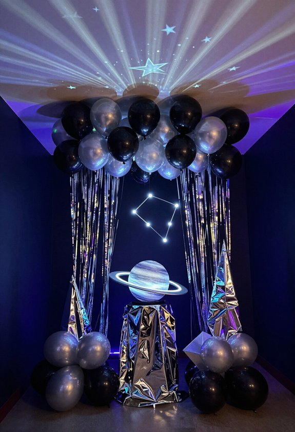intergalactic birthday adventure decorations