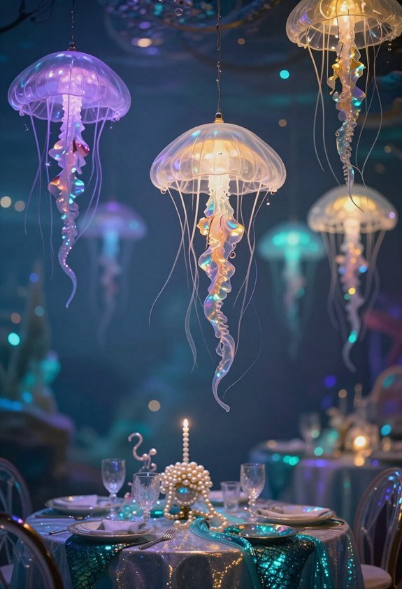jellyfish inspired party decorations