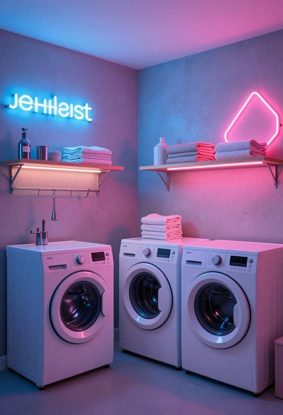 laundry room light up upgrade