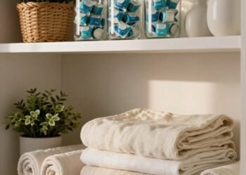 laundry room shelf inspiration