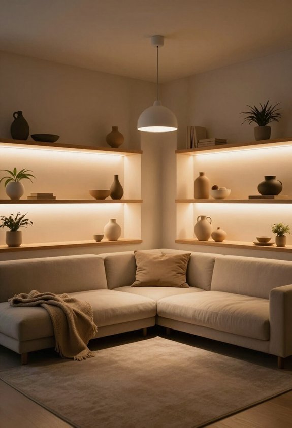 layered lighting for versatility