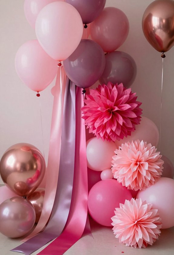 layering pink shades creatively