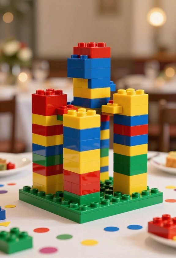 lego table number signs