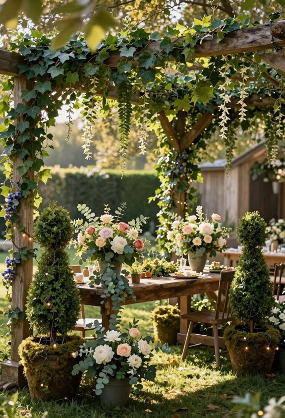 living plants enhance ambiance