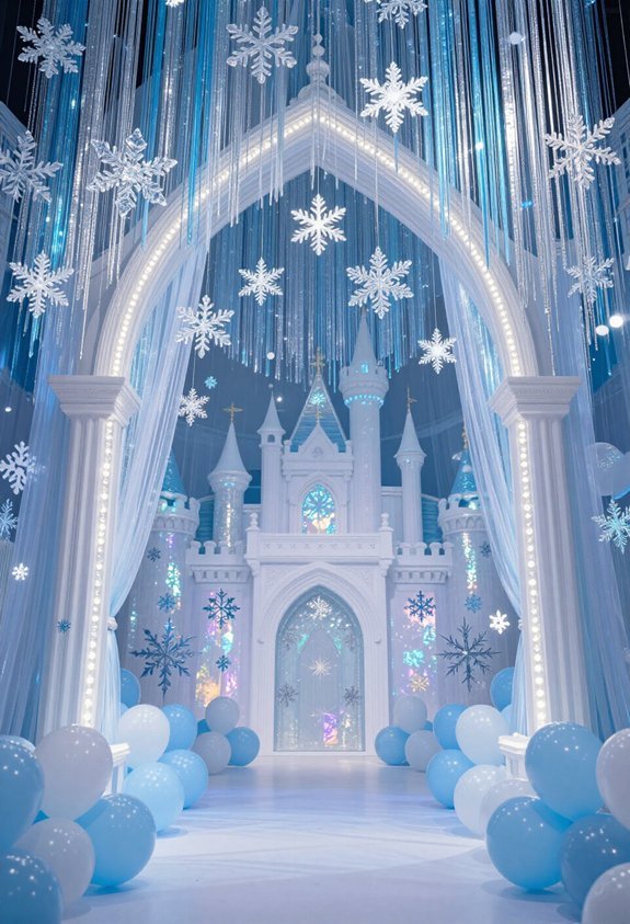 magical castle entrance archway