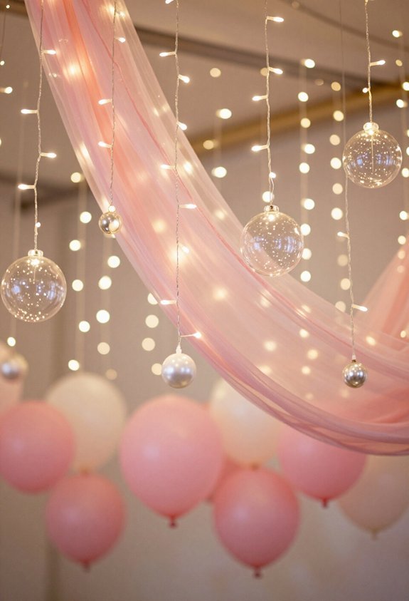 magical glowing party atmosphere