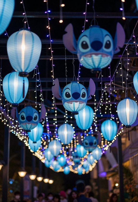 magical lights and lanterns